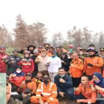Kawal Penanganan Karhutla, Gubernur Kalbar Di Dampingi Wakapolres Tinjau Lokasi Kebakaran
