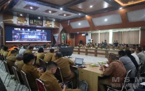 Rakor Tanggap Darurat Karhutla Dan Kekeringan Pemkab Ketapang,  Perkuat Sinergi Penanganan Di Lapangan