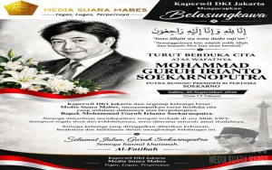 Media Suara Mabes DKI Jakarta Turut Berduka Cita atas Wafatnya Guruh Soekarnoputra