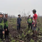 Pastikan Wilayah Bebas Asap, Tim Ops Aman Nusa Polda Kalbar Verifikasi 6 Titik Potensi Karhutla di Kubu Raya