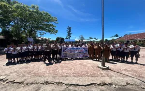 Police Goes To School, Sat Lantas Polres Humbahas Edukasi Pelajar Tertib Berlalu Lintas