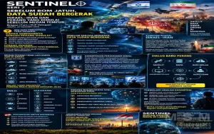 Sentinel Seri 7: Sebelum Bom Jatuh, Data Sudah Bergerak, Israel–Iran dan Perang yang Dimulai Sebelum Medan Tempur