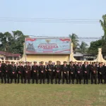 Pancasila Sebagai Kompas Pengabdian — Kapolres Kampar Pimpin Upacara Kesaktian Pancasila