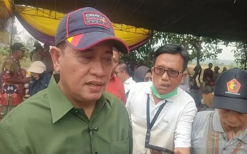 Di Tengah Kemarau, Panen Padi IP200 di Rambutan Tembus 10 Ton per Hektar