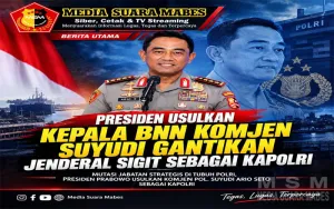 Prabowo Usulkan Pergantian Kapolri, Suyudi Ario Seto Resmi Gantikan Listyo Sigit