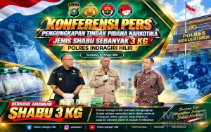 Kapolres Inhil Gelar Coffee Morning Bersama Media, Sosialisasikan Program Perlinsos Digital