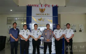 Perkuat Sinergi Lintas Instansi, Kapolres Ketapang Silaturahmi ke Kantor Imigrasi