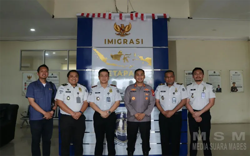 Perkuat Sinergi Lintas Instansi, Kapolres Ketapang Silaturahmi ke Kantor Imigrasi