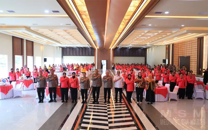 Semarak HKGB ke-74, Polda Banten Gelar Lomba Hias Tumpeng, Tekankan Peran Vital Bhayangkari