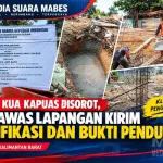 Proyek KUA Kapuas Disorot, Pengawas Lapangan Kirim Klarifikasi dan Bukti Pendukung