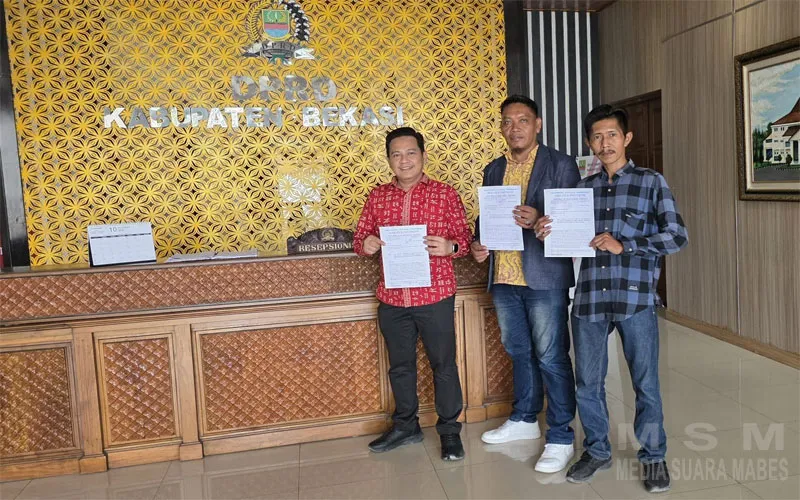 Calon No 1 Dan Panitia Pilkades Setiadarma Resmi Dilaporkan ke Bupati, DPRD dan Kejari, Oleh Kedua Pengacara Asli Kabupaten Bekasi