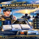 Bea Cukai dan Polres Inhil Gagalkan Penyelundupan 3,17 Kg Sabu dari Malaysia