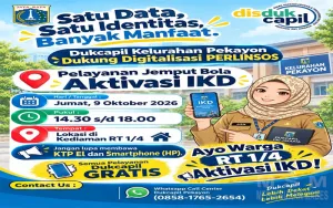 Dukcapil Pekayon Gelar Layanan Jemput Bola Aktivasi IKD, Warga RT 01/04 Diminta Bawa KTP-el dan Smartphone