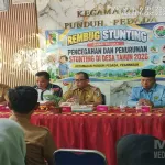 Camat Punduh Pedada: Pencegahan Dan Penurunan Stunting Adalah Tugas Kita Semua