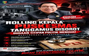 Rolling Kepala Puskesmas Tanggamus Disorot, Dugaan Titipan Politik Menguat, Meritokrasi Dipertanyakan
