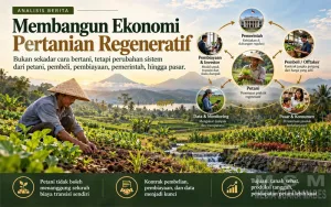 Membangun Ekonomi Pertanian Regeneratif: Ketika Petani Tidak Lagi Dibiarkan Menanggung Risiko Sendiri
