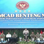 Pangdam III/Siliwangi Dampingi Menhan RI Kunjungan Kerja Di Wilayah Kodam III/Siliwangi