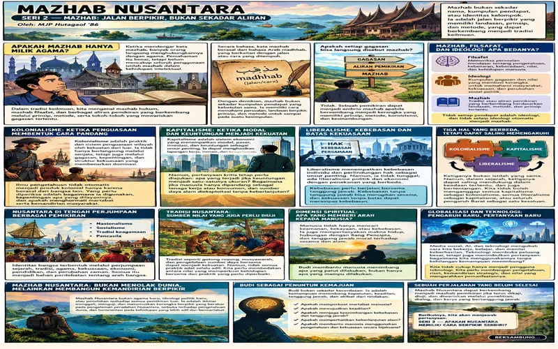 Mazhab Nusantara Seri 2: Membangun Kemandirian Berpikir di Tengah Arus Pemikiran Dunia