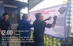 GANNAS dan Forum RT/RW Perkuat Komitmen Wujudkan Pondok Jagung Timur Bersinar