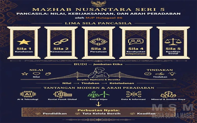 Brigjen (Purn.) MJP Hutagaol Ulas Pancasila sebagai Pedoman Menghadapi Perubahan Zaman dalam Mazhab Nusantara Seri 5