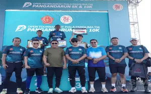 Pangdam III/Siliwangi Hadiri Pangandaran Run 5K dan 10K, Semarakkan HUT ke-81 TNI Tahun 2026