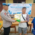 Gerakan Pangan Murah Polri di Beduai, 2 Ton Beras SPHP Ludes Diserbu Warga