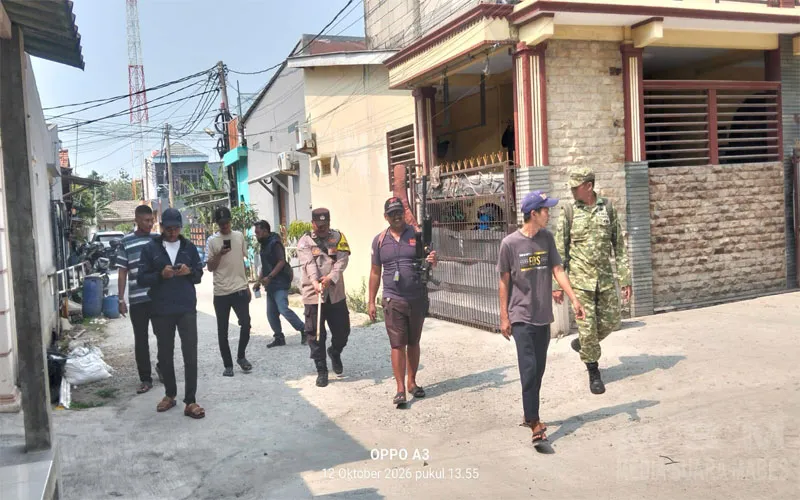Gerak Cepat Babinsa, Bhabinkamtibmas, dan Wakil Ketua BPD Anjaswari Tindak Lanjuti Laporan Anak Digigit Monyet di Setiamulya