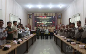 Rakor Lintas Sektoral, Polres Humbahas Matangkan Pengamanan Pilkades Serentak 2026