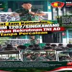 Lewat Jam Komandan, Dandim 1202/Singkawang Tekankan Rekrutmen TNI AD Tanpa Percaloan