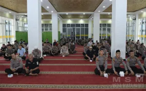 Polda Kalbar Gelar Binrohtal, Perkuat Keimanan dan Profesionalisme Personel