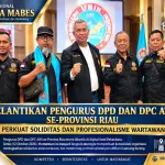 Pelantikan Pengurus DPD Dan DPC AWI Se-Provinsi Riau, Perkuat Soliditas Dan Professionalisme Wartawan