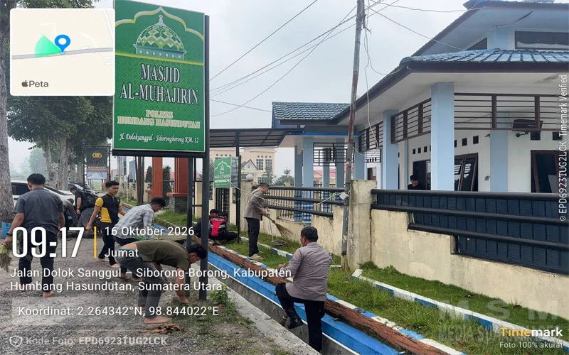 Persempit Ruang Gerak Narkoba, Polres Humbahas Gelar Operasi Sarang Narkoba