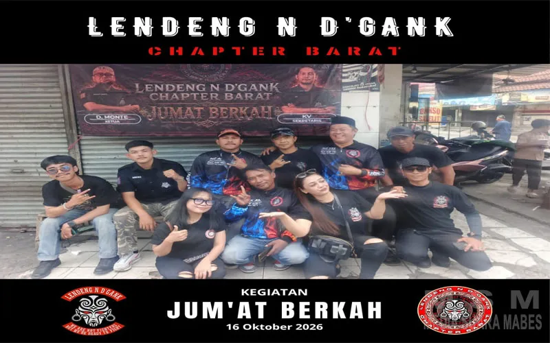 Tebar Kebaikan Dan Kepedulian, Lendeng N’D Gank Chapter Barat Bagikan Puluhan Paket Nasi Box Untuk Masyarakat Dan Pengemudi Roda Dua