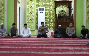 Pererat Silaturahmi Subuh, Wakapolda Kalbar Ajak Masyarakat Jaga Kamtibmas