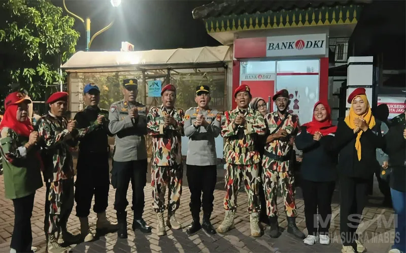 Kapolsek Kramat Jati Pimpin Apel KKYD, FKKPBM Bersama Unsur Gabungan Siaga Kamtibmas