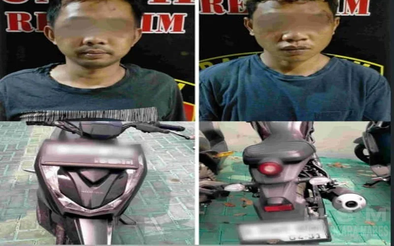 Polsek Cengkareng Amankan Dua Terduga Pelaku Percobaan Curanmor di Duri Kosambi
