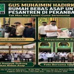 Gus Muhaimin Hadirkan Rumah Bebas Asap di Pesantren Dar El Hikmah Pekanbaru, Lindungi Santri Dari Dampak Karhutla