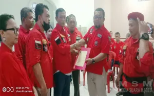 Sah! Freddy Alfaret Bancin Terima SK PLT Ketua DPC Pemuda Batak Bersatu Kabupaten Tangerang, Ditargetkan Gelar MUSCAB November 2026