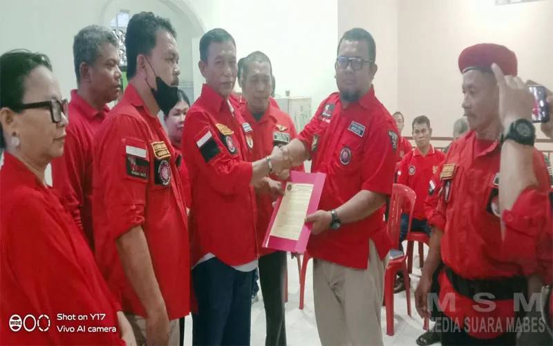 Sah! Freddy Alfaret Bancin Terima SK PLT Ketua DPC Pemuda Batak Bersatu Kabupaten Tangerang, Ditargetkan Gelar MUSCAB November 2026