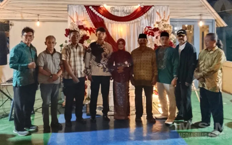 Momen Khidmat Pertunangan Ishak dan Tiara di Rasalisa Caffe & Resto, Jakarta Timur