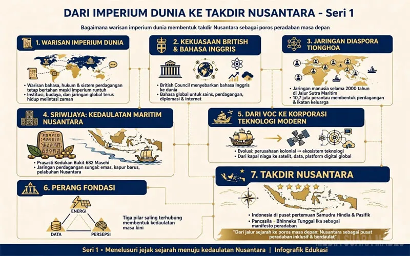 MJP Hutagaol ’86 Angkat Pelajaran Sejarah Imperium Dunia untuk Membaca Masa Depan Nusantara