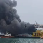 Kebakaran KMP Batumandi di Merak: Sumber Api Diduga dari Buritan, Seluruh Penumpang Selamat