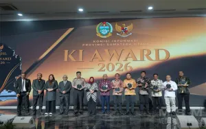 Kapolda Sumut Raih Penghargaan Achievement Person, Polda Sumut Predikat Informatif di KI Award 2026