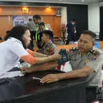 Sambut Hari Jadi ke-75 Humas Polri, Polres Sibolga Gelar Donor Darah Bersama RSU FL Tobing