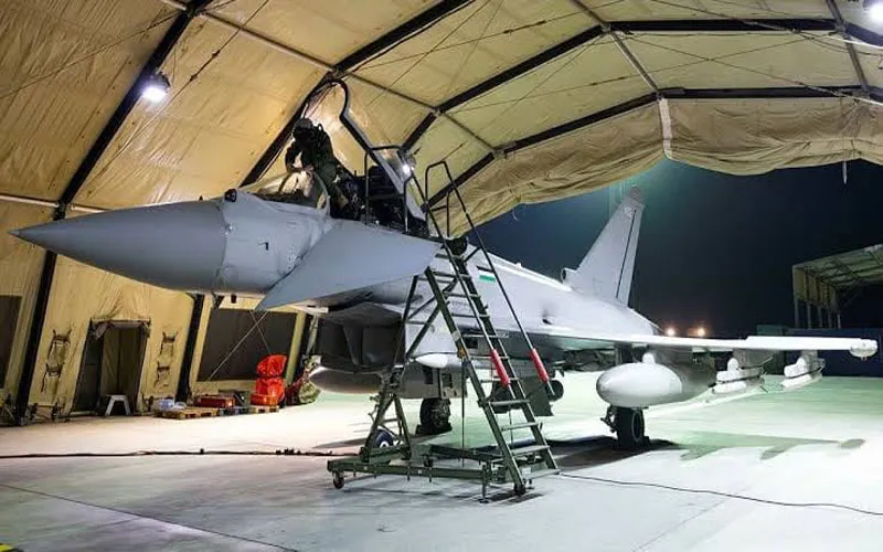 Inggris Kirim Jet Tempur RAF Typhoon Bantu Arab Saudi Tangkis Serangan Houthi