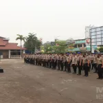 Tegakkan Disiplin Dan Profesionalisme, Sipropam Polres Ketapang Gelar Gaktiplin Usai Apel Pagi