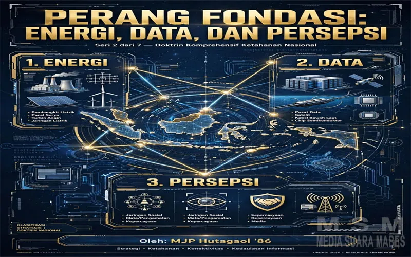 Energi, Data, dan Persepsi Jadi Fondasi Baru Kekuatan Dunia, Indonesia Perlu Perkuat Kemandirian Strategis