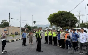 Polres Pakpak Bharat Gelar Operasi Gabungan Kepatuhan Pajak Kendaraan Bermotor, Kedepankan Pendekatan Humanis