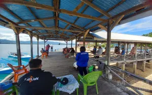 Dorong Kesejahteraan Nelayan, BRI Cabang Tolitoli Gelar Sosialisasi dan Literasi Keuangan di Pulau Lutungan