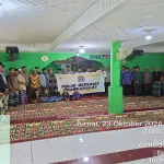 Jumat Keliling Polsek Kampar Kiri, Kapolsek himbau Warga Cegah Hoaks, Narkoba dan Karhutla